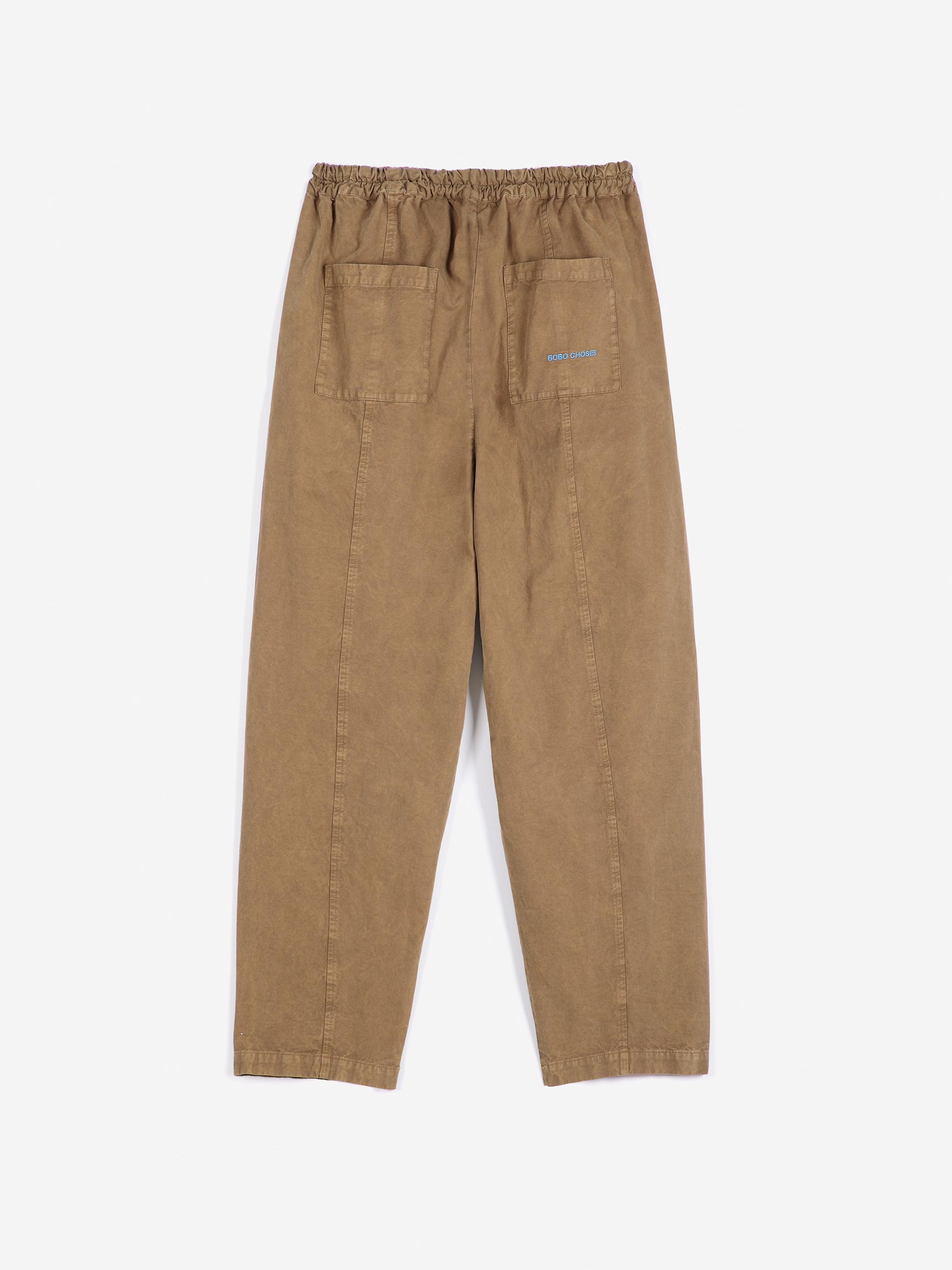 Bobo Choses Drift Pants Damen Hose Bio Baumwolle khaki braun